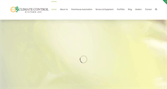 Desktop Screenshot of climatecontrol.com